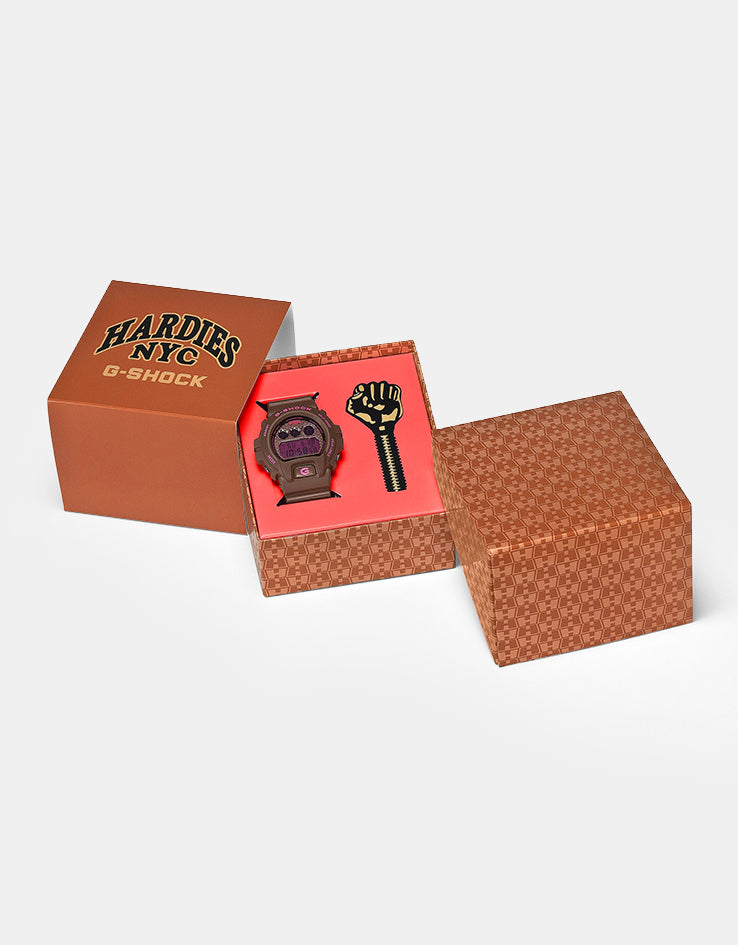 G-Shock x Hardies NYC Limited Edition DW-6900HH-5JR Watch - Brown