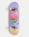Globe Peace Man Kids Wide Mid Complete Skateboard - 8.25"