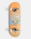 Globe Flaming Eye Kids Wide Mini Complete Skateboard - 7.9"