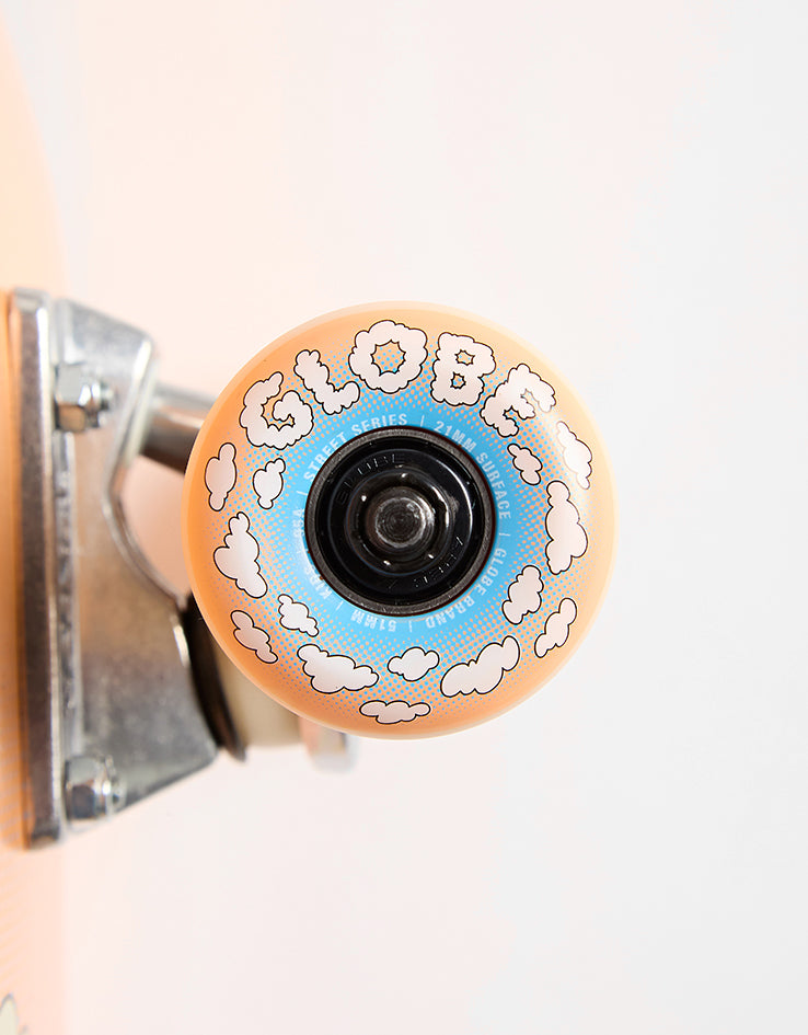 Globe Flaming Eye Kids Wide Mini Complete Skateboard - 7.9"