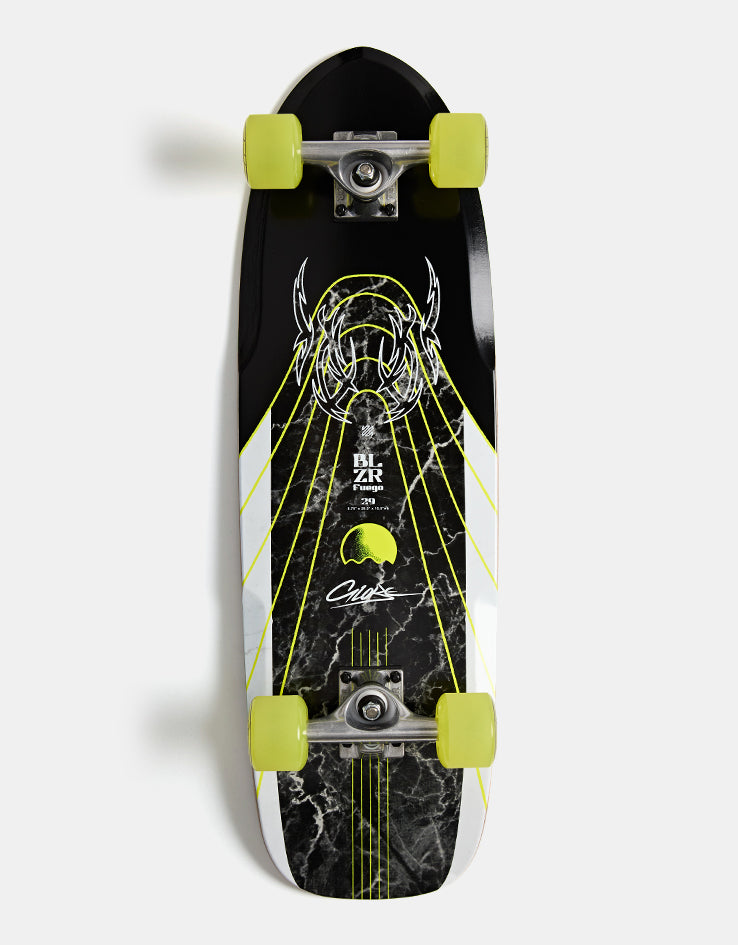 Globe Bamboo Green Blazer Fuego 29 Cruiser Skateboard - 8.75" x 29.5"