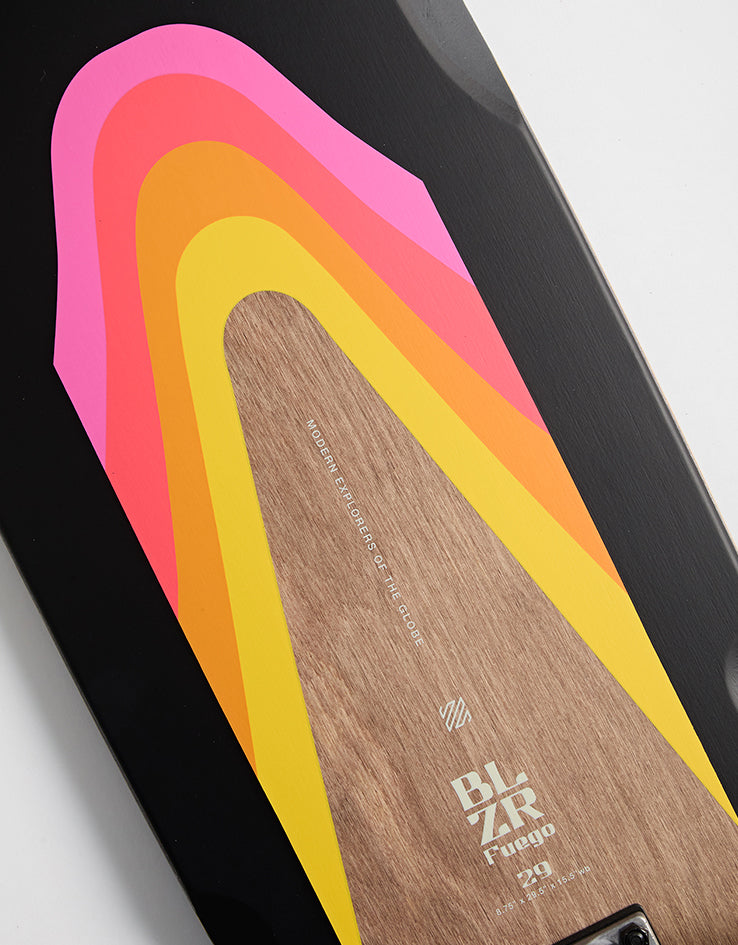 Globe Flare Blazer Fuego 29 Cruiser Skateboard - 8.75" x 29.5"
