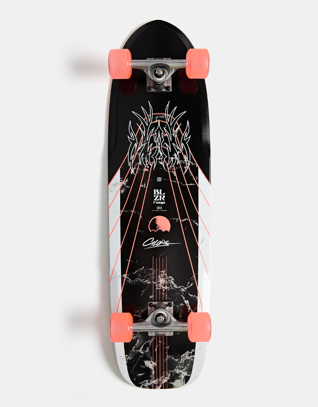 Globe Bamboo Red Blazer Fuego 32 Cruiser Skateboard - 9" x 32.5"