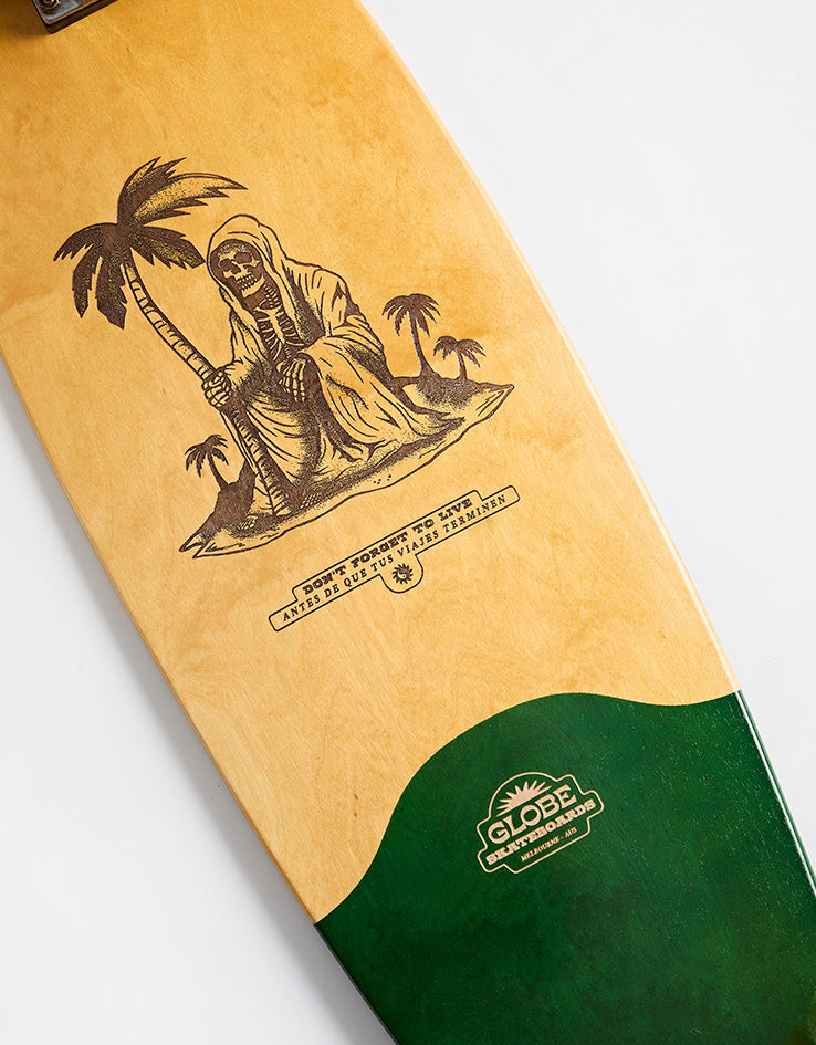 Globe Beach Bum Chromantic Cruiser Skateboard - 9.5" x 33"