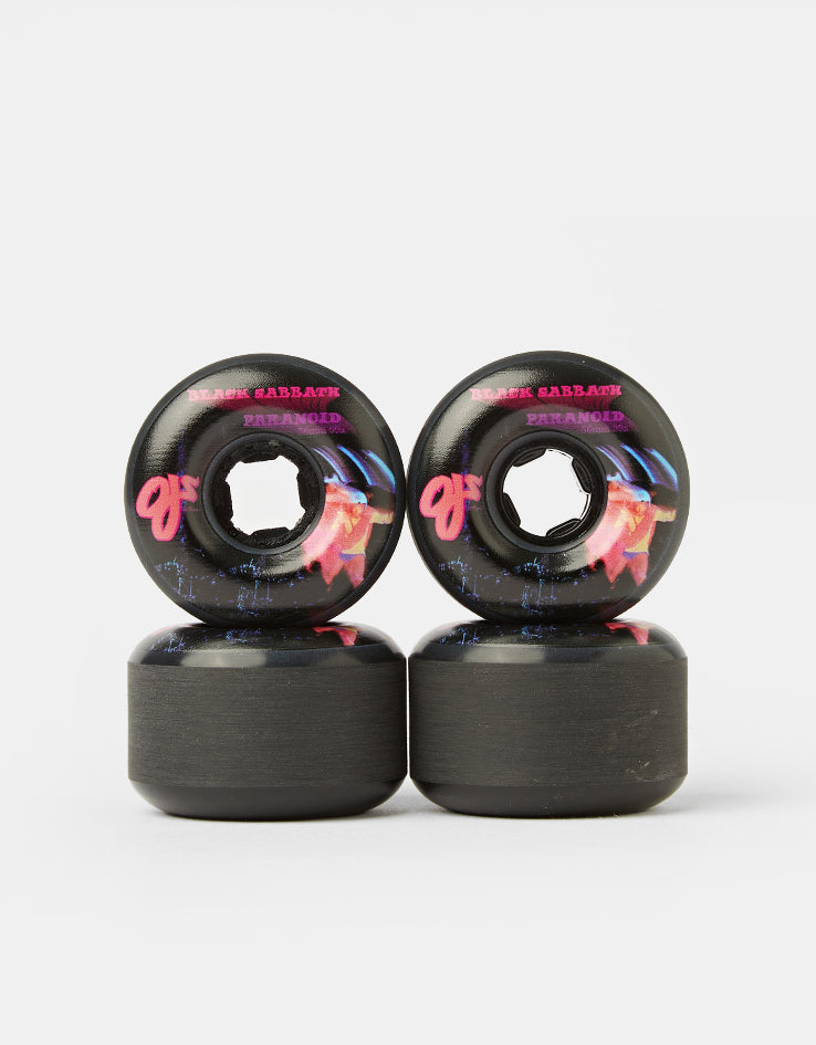 スケートボード OJ wheel Black sabbath Paranoid 99a 56mm OJ x Black