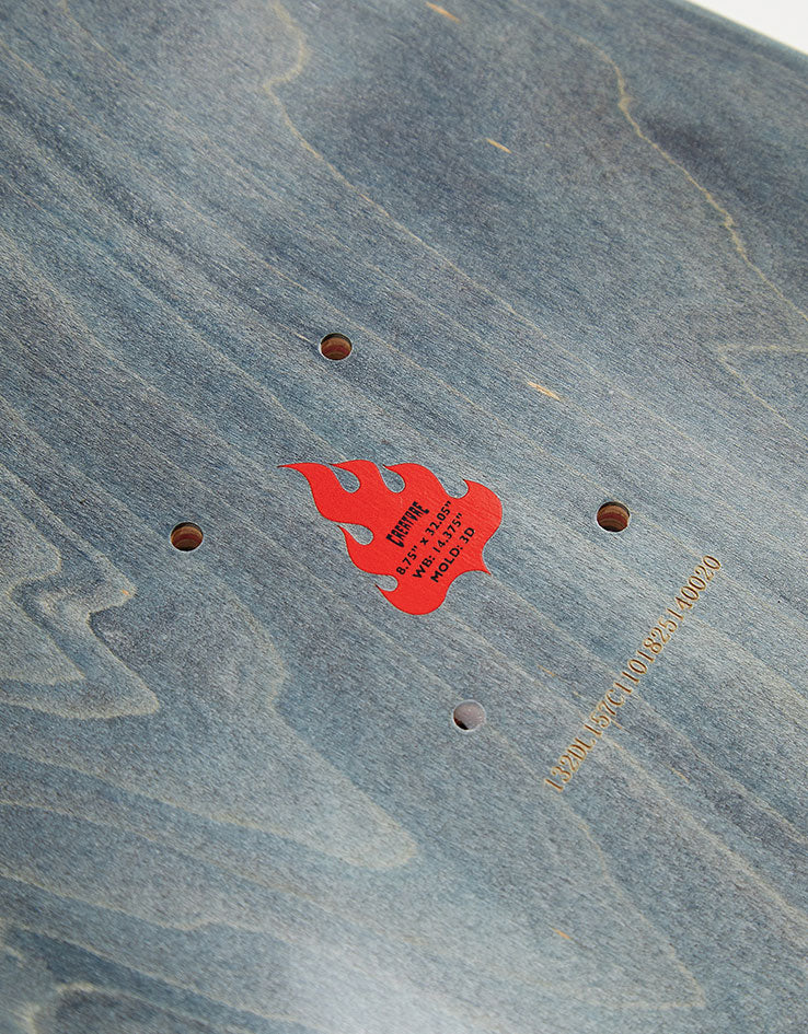 Creature x Cannibal Corpse Chaos Horrific Skateboard Deck - 8.75"