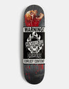 Creature x Cannibal Corpse Skull and Blood Skateboard Deck - 8.53"