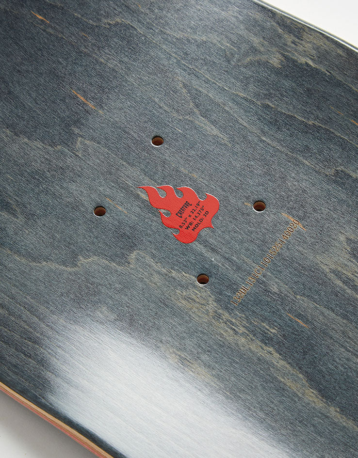 Creature x Cannibal Corpse Skull and Blood Skateboard Deck - 8.53"