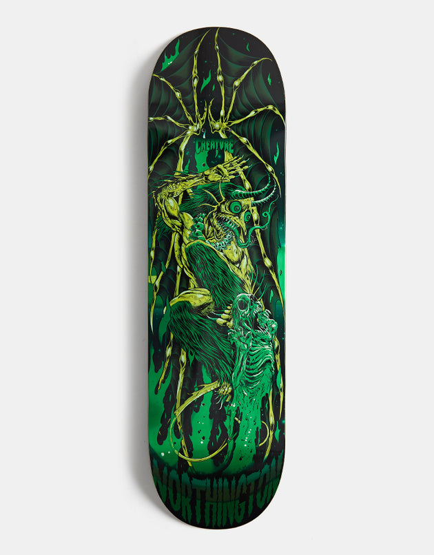 Creature Worthington Skull Burn VX Skateboard Deck - 8.6"