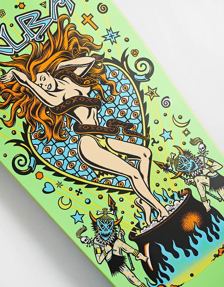 Santa Cruz Salba Witch Doctor Reissue Skateboard Deck - 10.4"