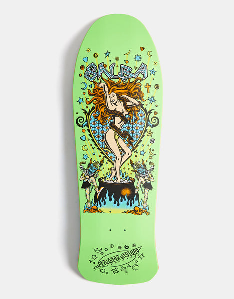 SKULL SKATES 未使用品 powell santa cruz alva Santa Cruz Salba Witch Doctor Reissue Skateboard Deck - 10.4