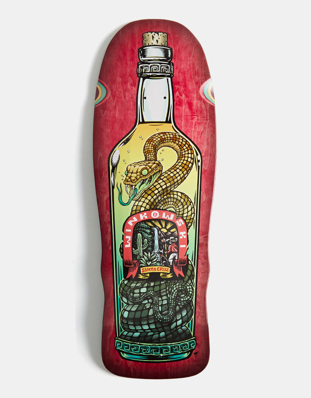 Santa Cruz Winkowski Agave Snake Skateboard Deck - 10.35"