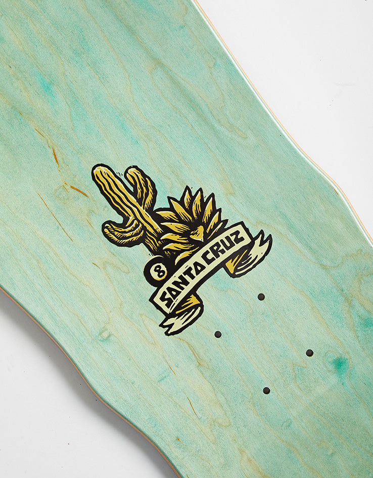 Santa Cruz Winkowski Agave Snake Skateboard Deck - 10.35"