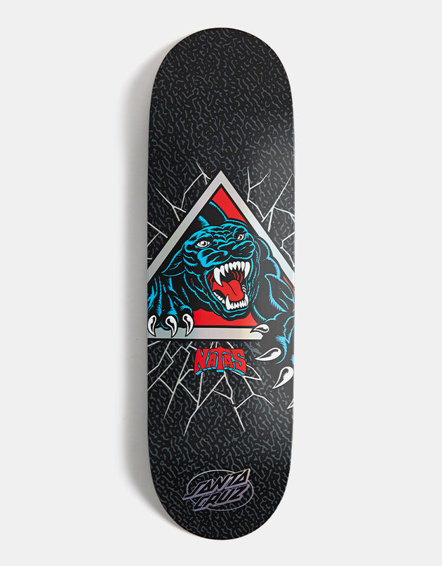 Santa Cruz Natas Shattered Panther VX Skateboard Deck - 9"