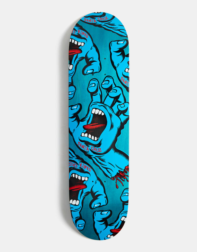 Santa Cruz Crowded Hand ATV  Skateboard Deck - 8.25"