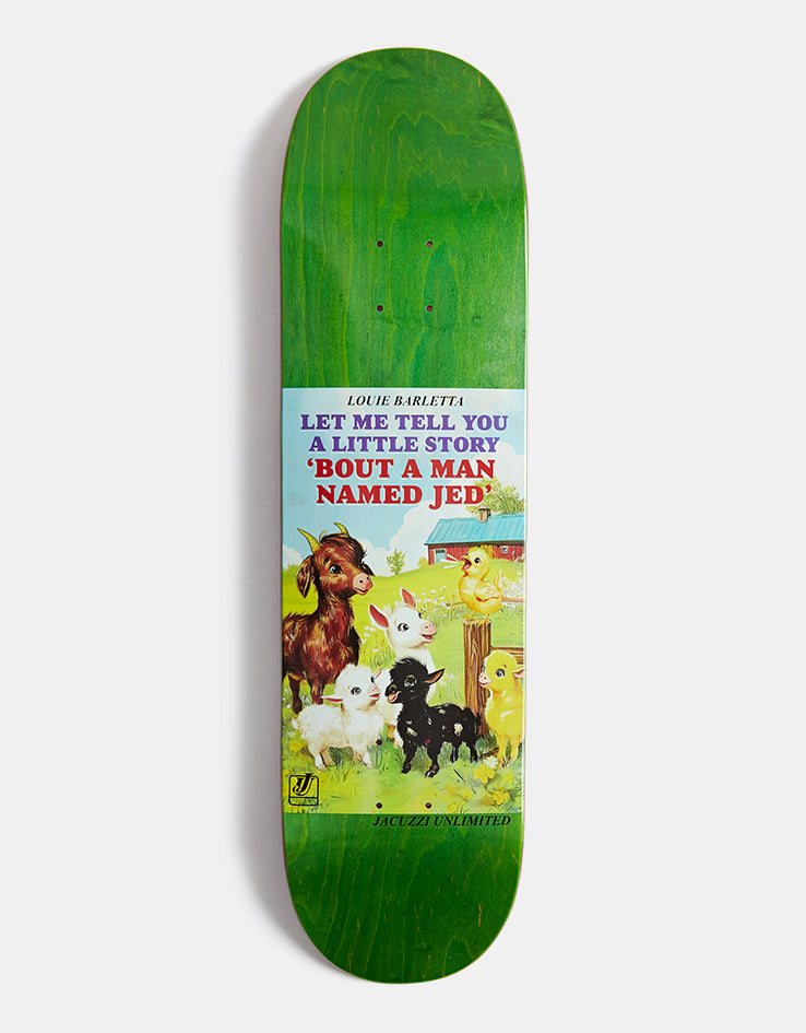 Jacuzzi Unlimited Louie Barletta Storybook EX7 Skateboard Deck - 8.25"