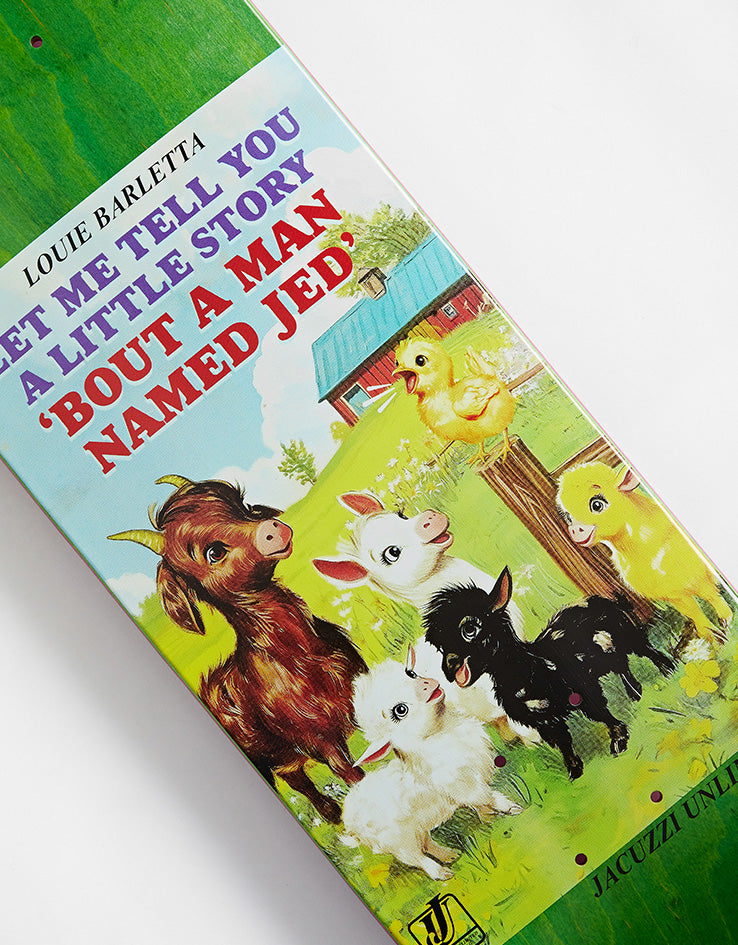 Jacuzzi Unlimited Louie Barletta Storybook EX7 Skateboard Deck - 8.25"