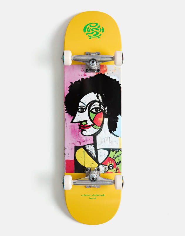 Push x Make Life Skate Life Brazil Complete Skateboard - 8.5"