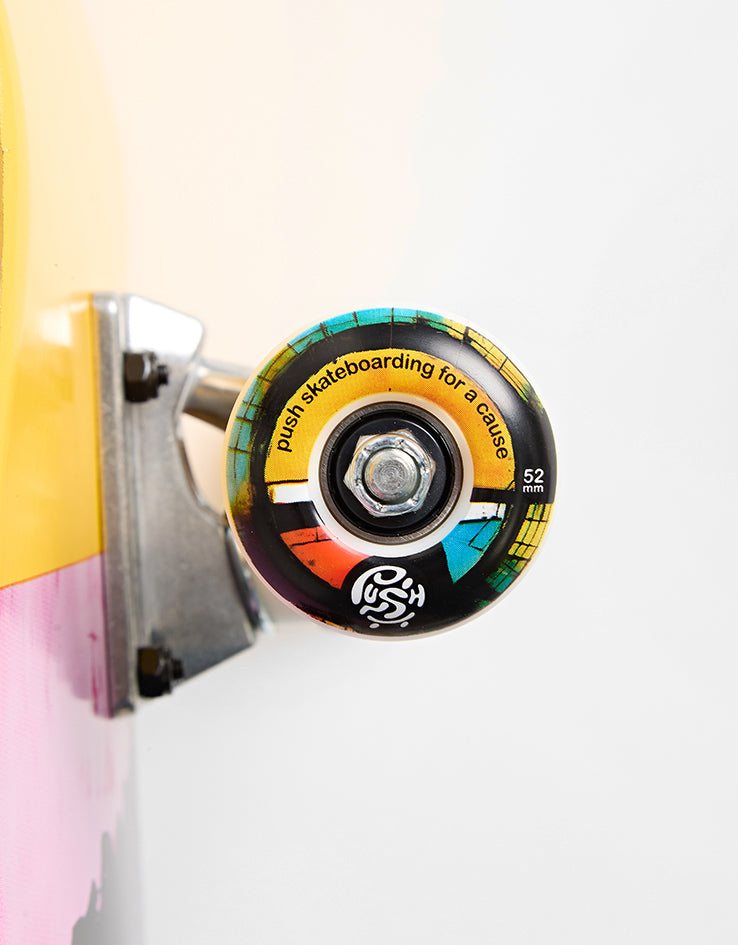 Push x Make Life Skate Life Brazil Complete Skateboard - 8.5"