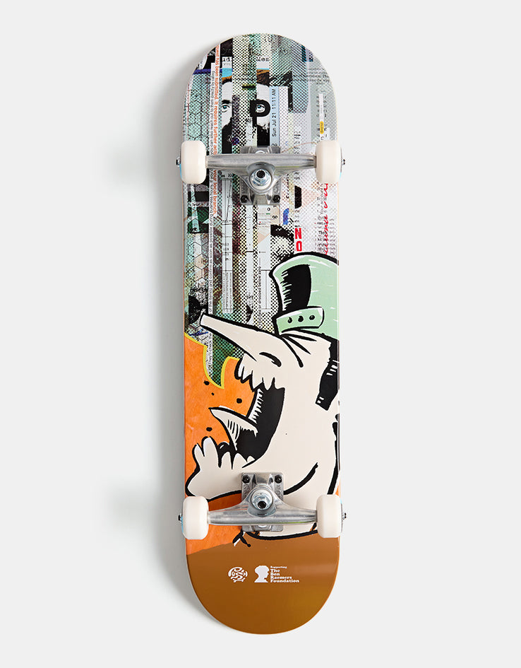 Push x Andy Jenkins x Ben Raemers Foundation Complete Skateboard - 8"