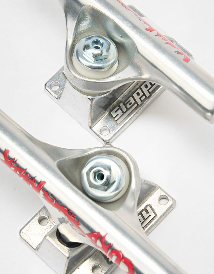 Slappy Curb Killer Hollow Inverted Skateboard Trucks - Polished (Pair)