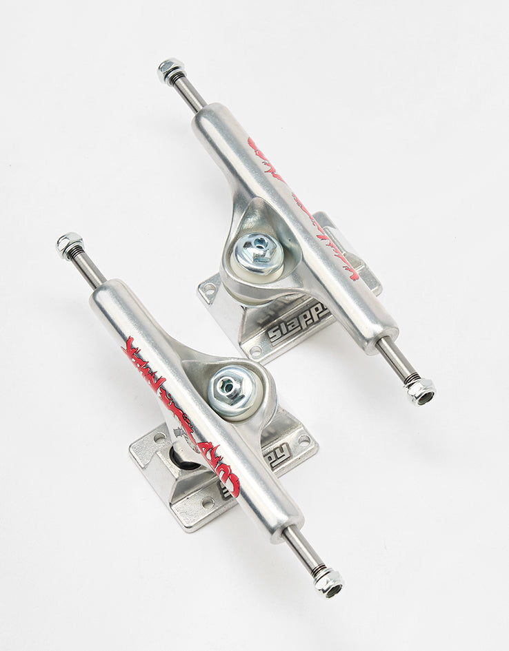Slappy Curb Killer Hollow Inverted Skateboard Trucks - Polished (Pair)