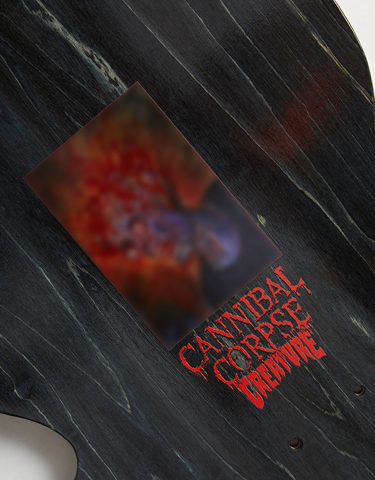 Creature x Cannibal Corpse Vile EXPLICIT Skateboard Deck - 10.56"