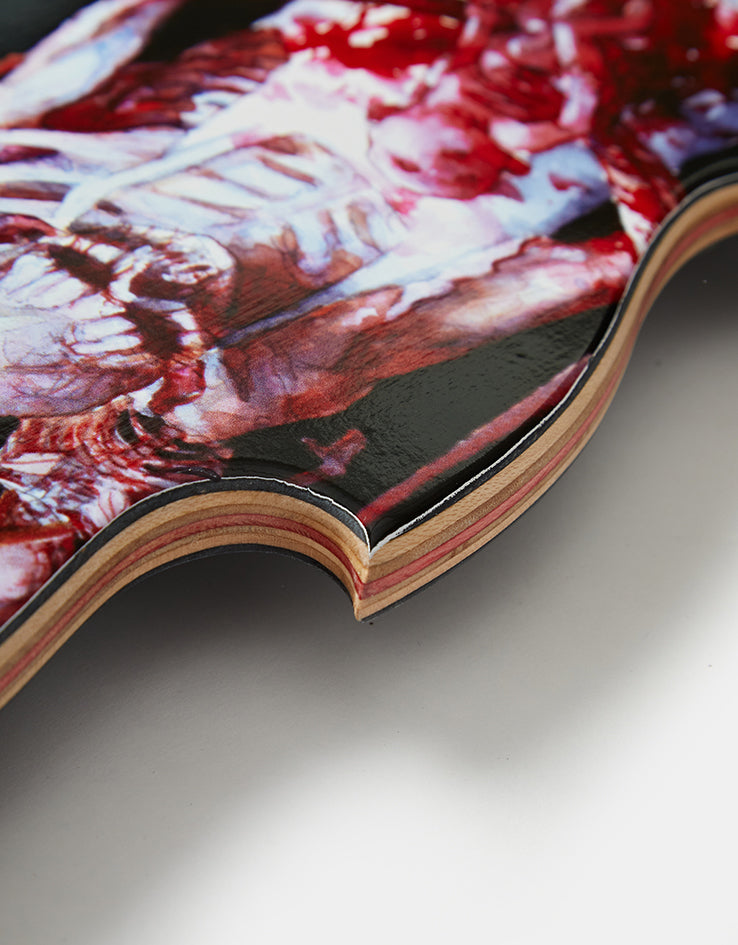 Creature x Cannibal Corpse Butchered at Birth EXPLICIT Skateboard Deck - 10.56"