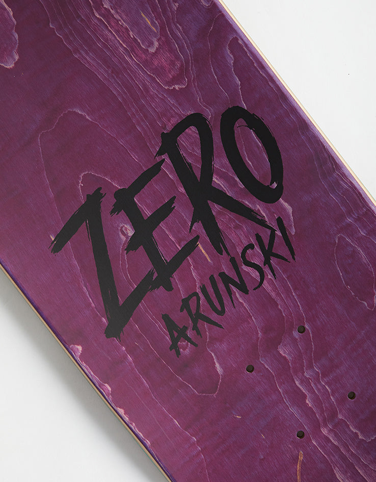 Zero Arunski Fright Night Skateboard Deck - 8.5"