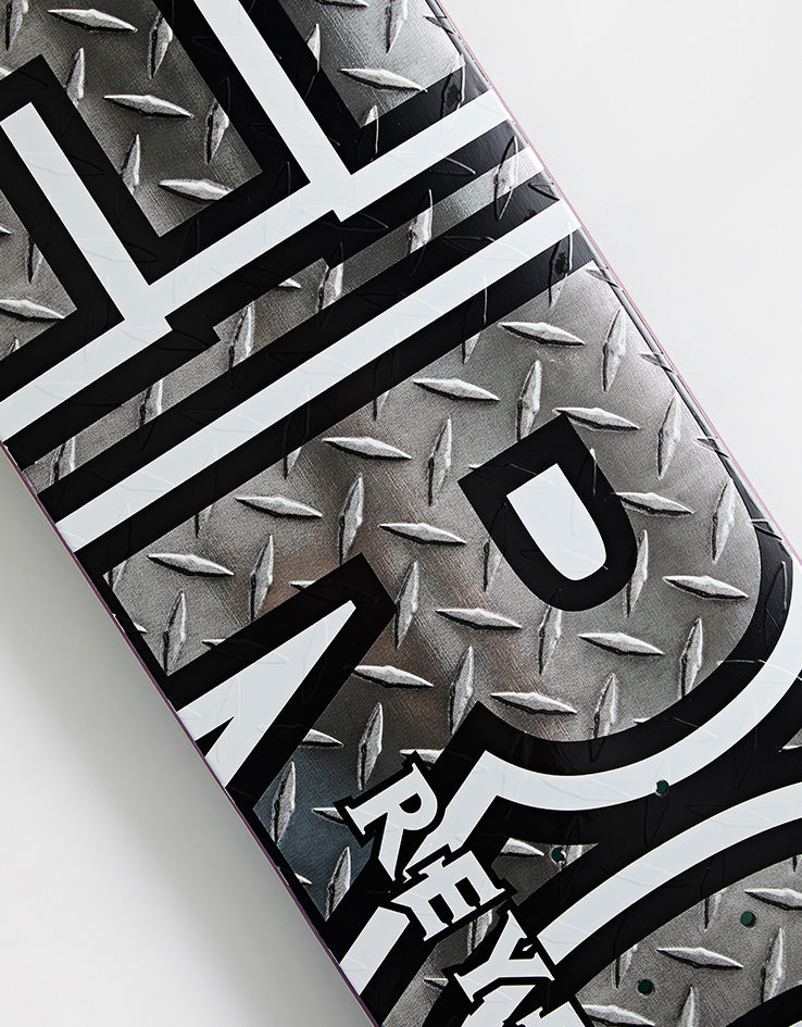 Zero Reyes Diamond Plate Bold Skateboard Deck - 8.25"