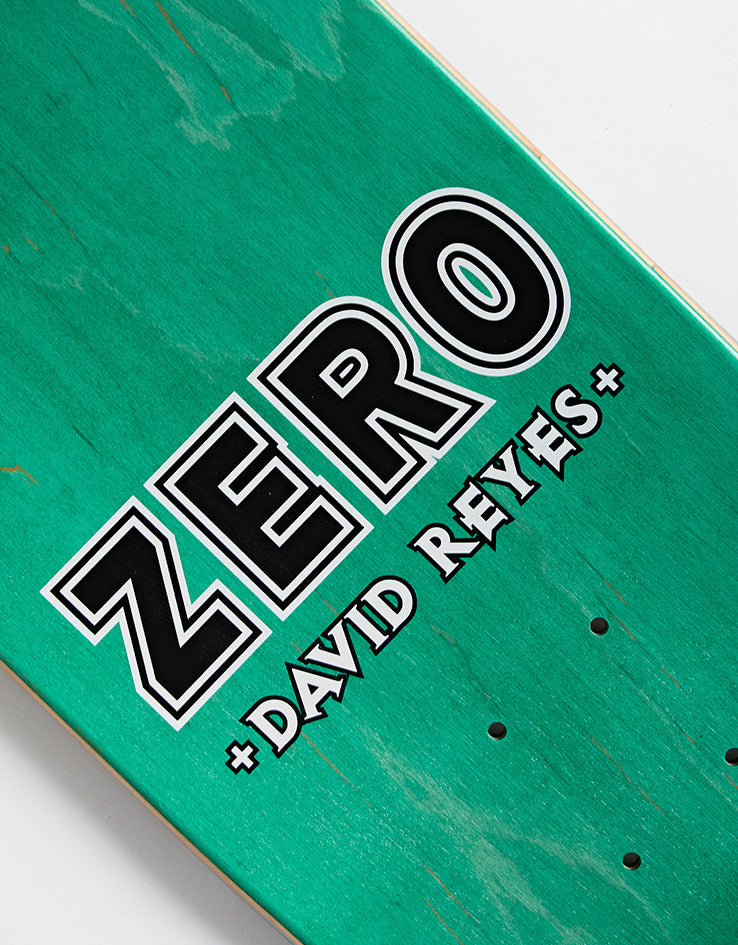 Zero Reyes Diamond Plate Bold Skateboard Deck - 8.25"