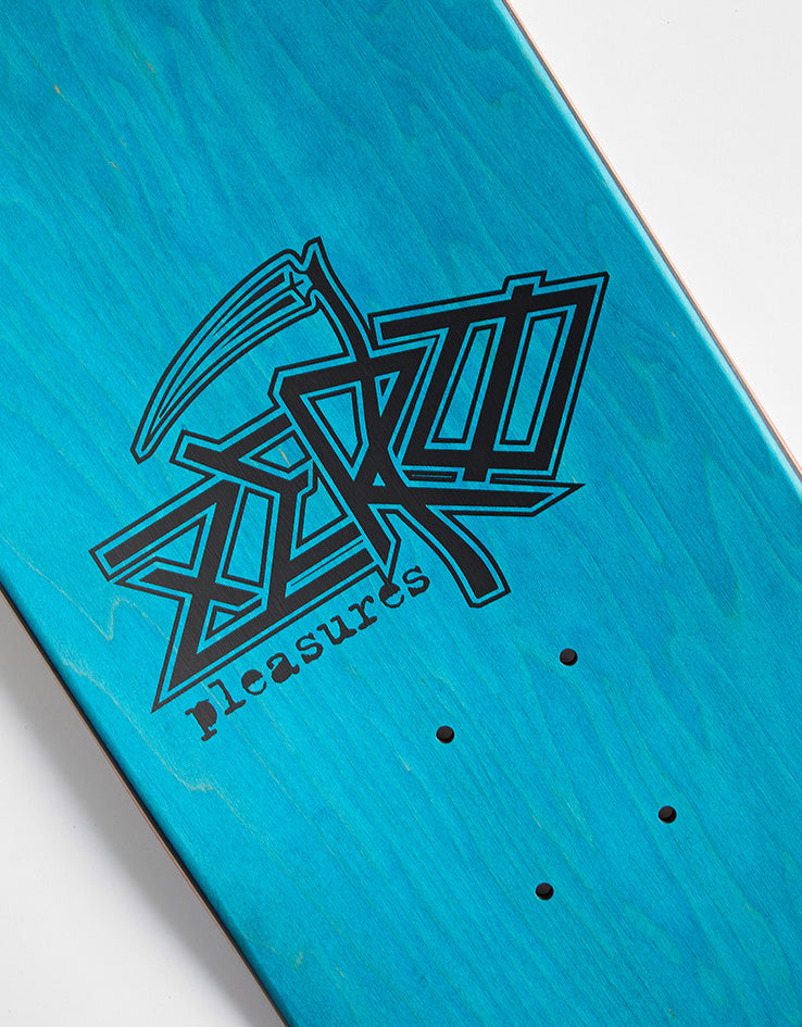 Zero x Pleasures Reaper Skateboard Deck - 8.25