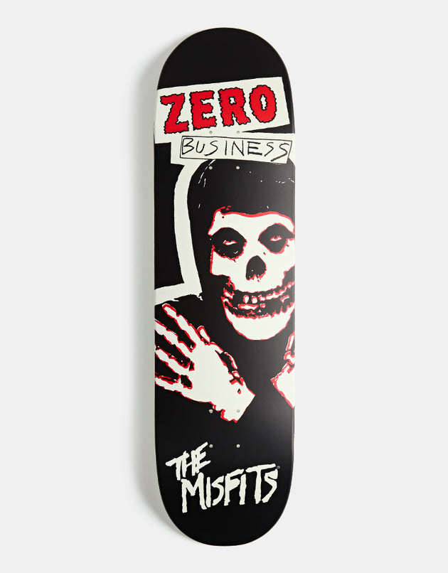 Zero x Misfits Zero Business GITD Skateboard Deck - 8.5"
