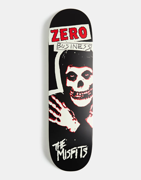 Zero x Misfits Zero Business GITD Skateboard Deck - 8.5