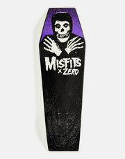 Zero x Misfits Fiend Coffin GITD Skateboard Deck - 9.5"