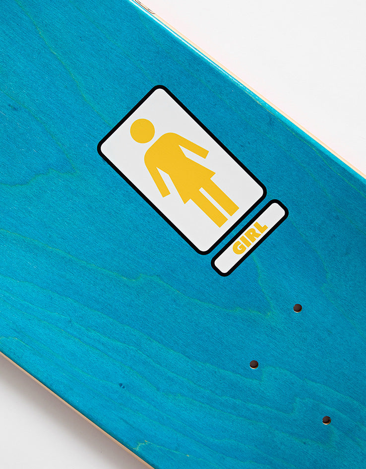 Girl Carroll Oops TWIN TIP G069 Skateboard Deck - 8.25"