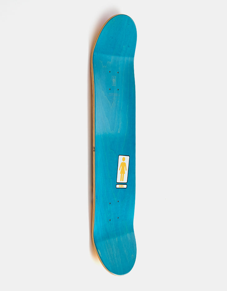 Girl Carroll Oops TWIN TIP G069 Skateboard Deck - 8.25"
