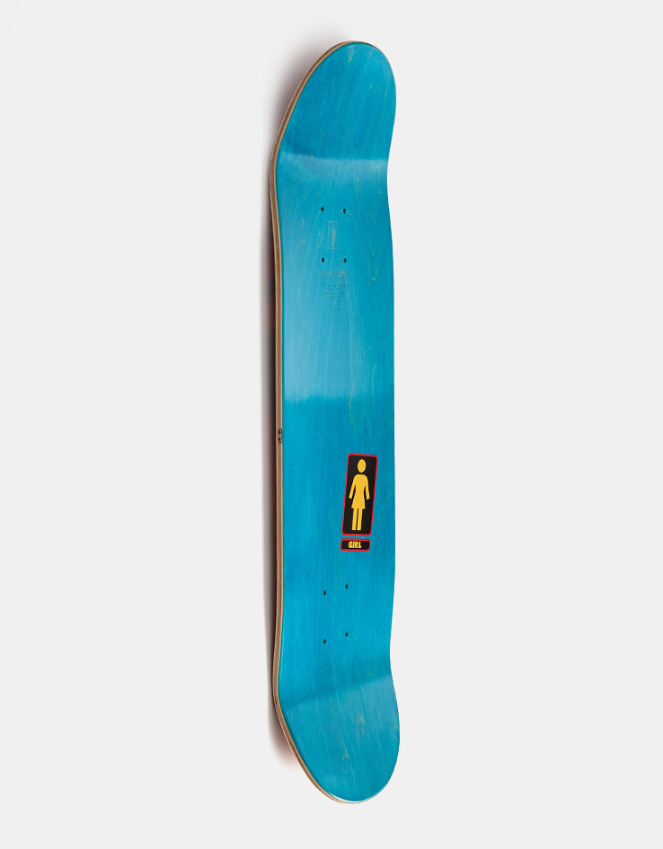 Girl McCrank Oops TWIN TIP G096 Skateboard Deck - 8.5"