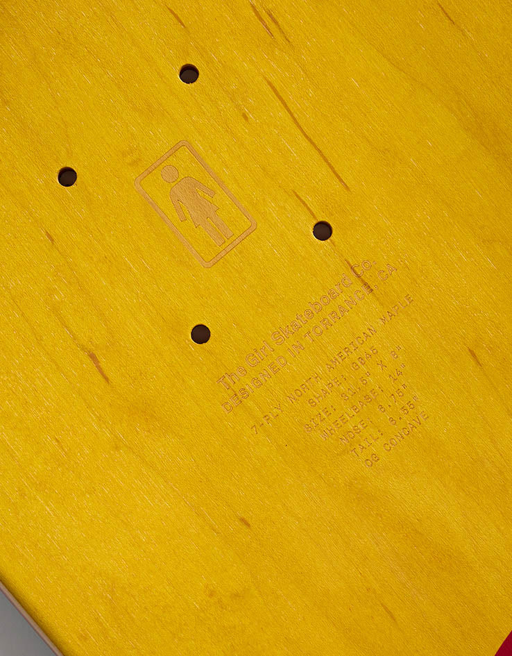 Girl Malto Stomp G045 Skateboard Deck - 8"