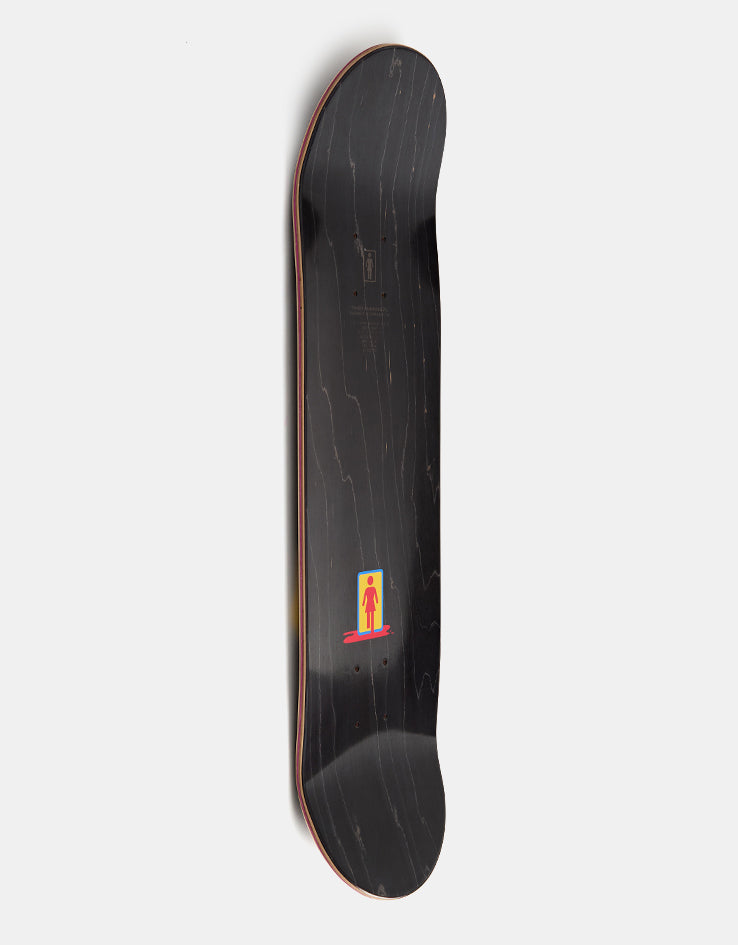 Girl Geering Blood Bath G045 Skateboard Deck - 8"