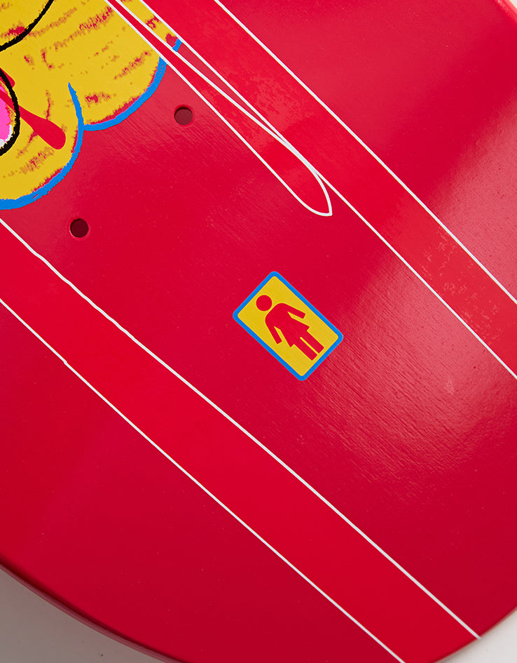 Girl Geering Blood Bath G033 Skateboard Deck - 8.5"