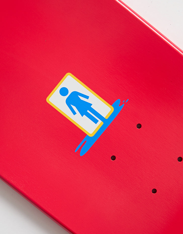 Girl Geering Blood Bath G033 Skateboard Deck - 8.5"