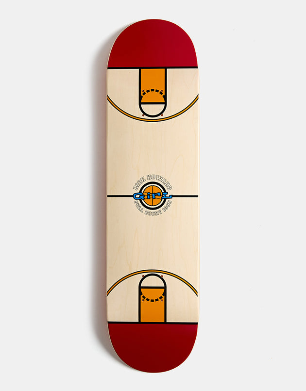 Girl Howard Full Court TWIN TIP G069 Skateboard Deck - 8.25"