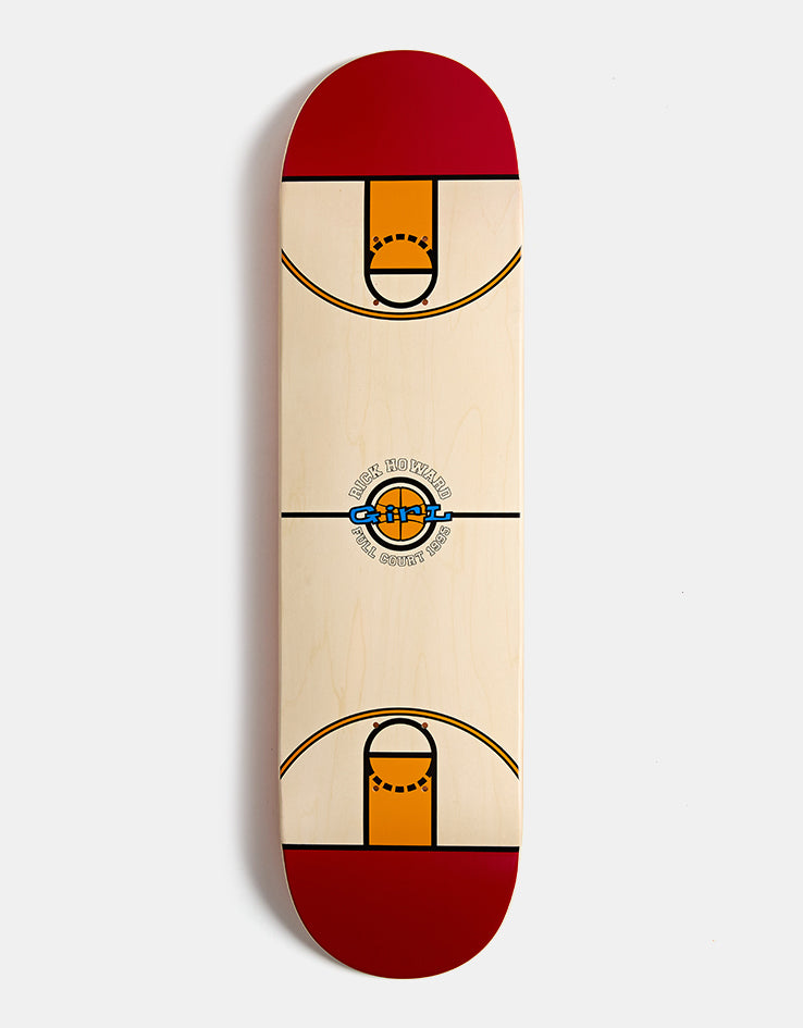 Girl Howard Full Court TWIN TIP G069 Skateboard Deck - 8.25"