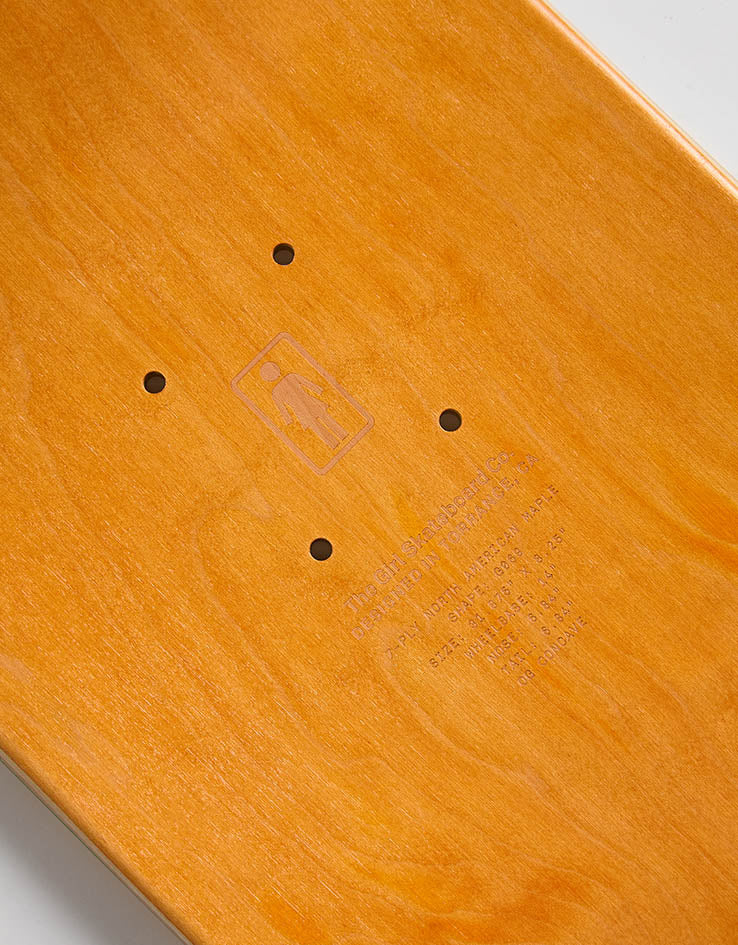 Girl Howard Full Court TWIN TIP G069 Skateboard Deck - 8.25"