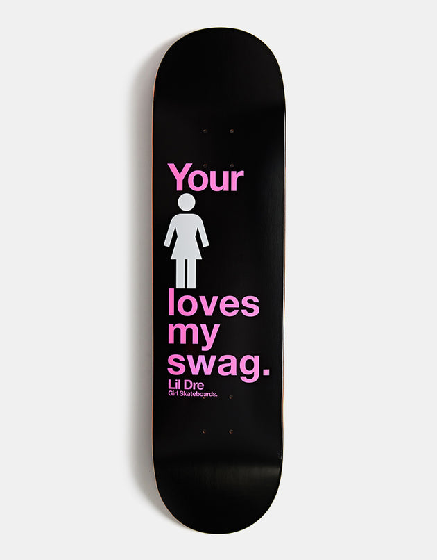 Girl Lil Dre Swag One Off G052 Skateboard Deck - 8.25"