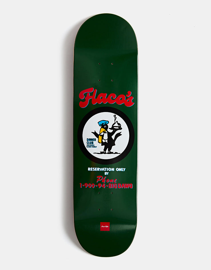 Chocolate Perez Flacos G059 Skateboard Deck - 8.4"