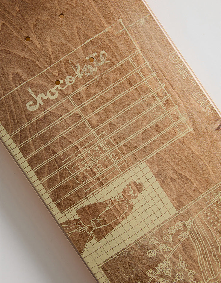 Chocolate Herrera Unearthed Hecox G008 Skateboard Deck - 8"