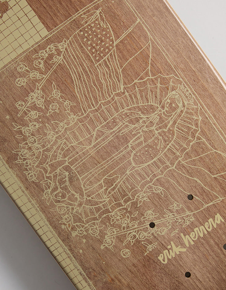 G033 Pattern Chocolate Herrera Unearthed Hecox G033 Skateboard Deck - 8.5