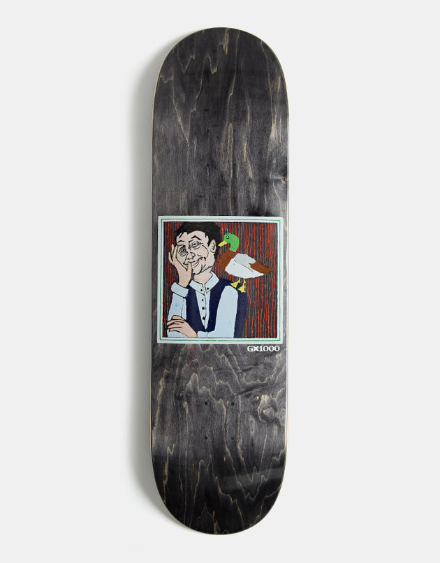 GX1000 Man With Duck Skateboard Deck - 8.5"